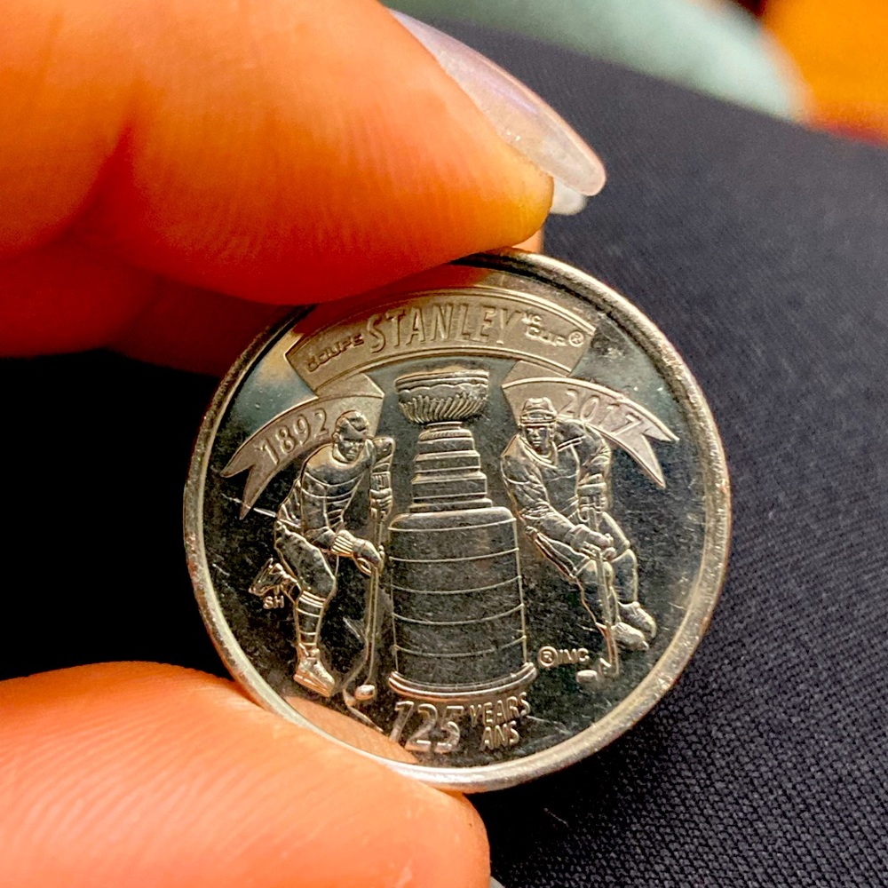 NHL Stanley cup 2017 special edition coin